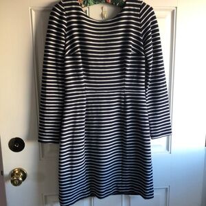 Shoshanna Navy Zip Up Dress Size 2